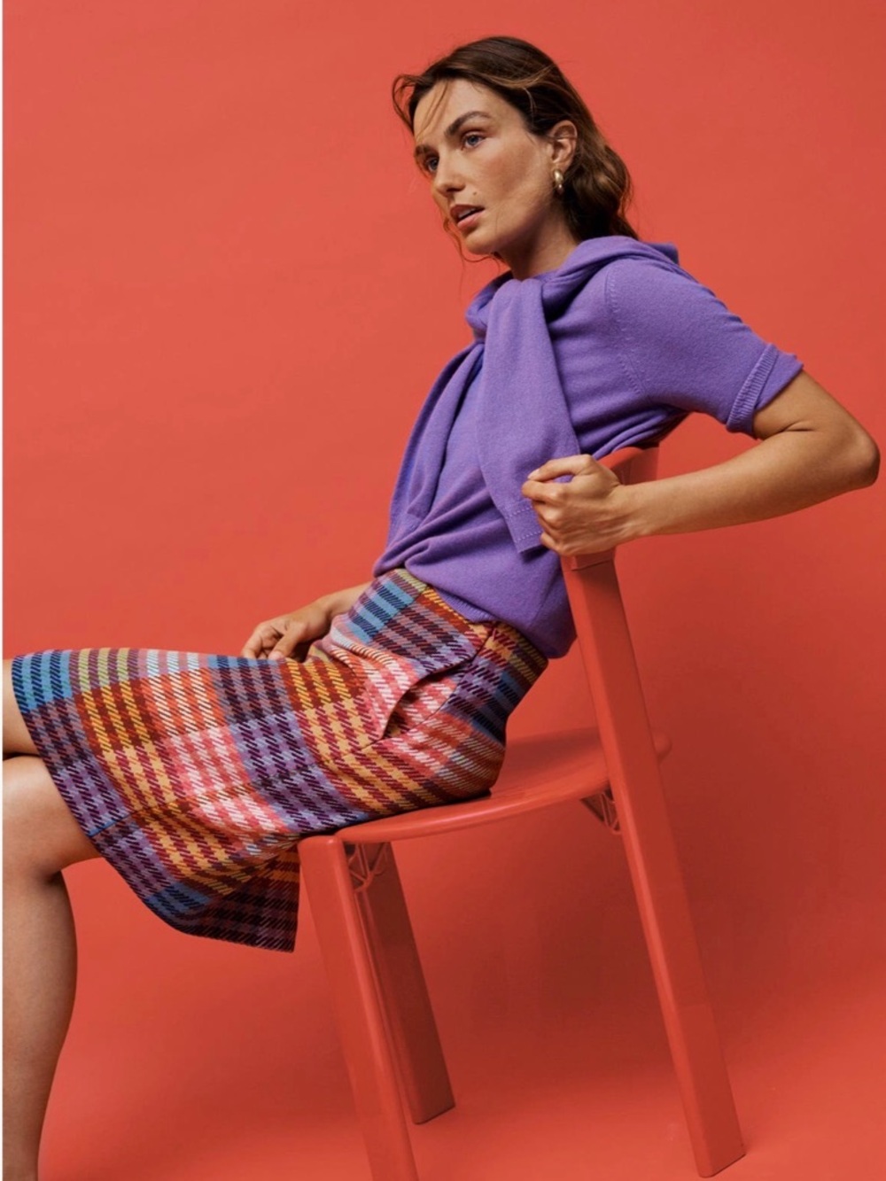 NEW! BODEN Gia Wool A Line Skirt - Picture 2 of 16